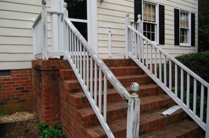 Porch Before – Falling Apart, Porch Tiles Also Loose