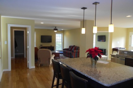 West End family room After